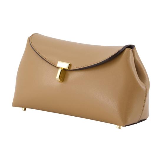 26FW 토템 미니 티락 레더 클러치 261WAL0085LE0025033 BROWN - TOTEME