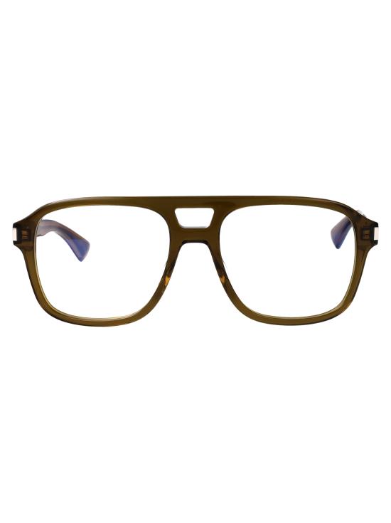 26SS 생로랑 안경 SL 881 OPT 004 BROWN TRANSPARENT