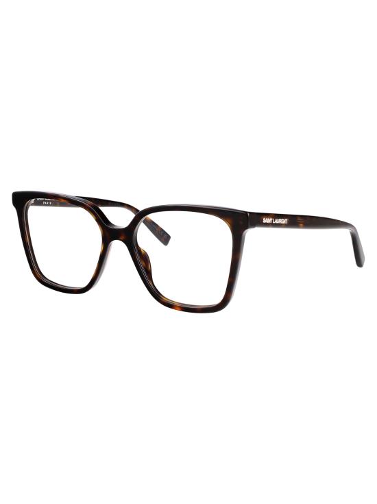 26SS 생로랑 안경 SL 910 002 HAVANA TRANSPARENT - SAINT LAURENT
