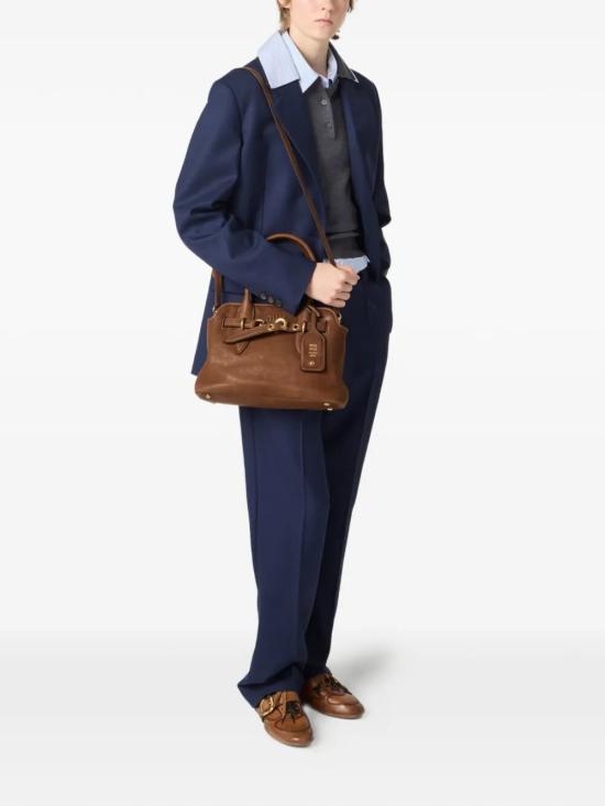 26FW 미우미우 아방뛰르 나파 레더 백 5BA292VOON2BBL F0316 BROWN - MIU MIU