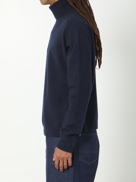 26FW 마르지엘라 터틀넥 S50HL0071M13303 511F BLUE - MAISON MARGIELA