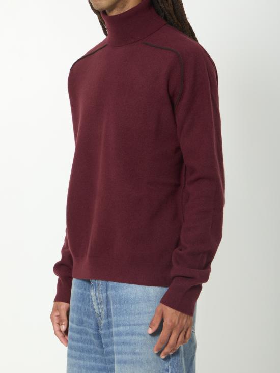 26FW 마르지엘라 터틀넥 S50HL0071M13303 211F BORDEAUX - MAISON MARGIELA