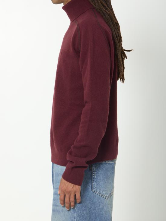 26FW 마르지엘라 터틀넥 S50HL0071M13303 211F BORDEAUX - MAISON MARGIELA