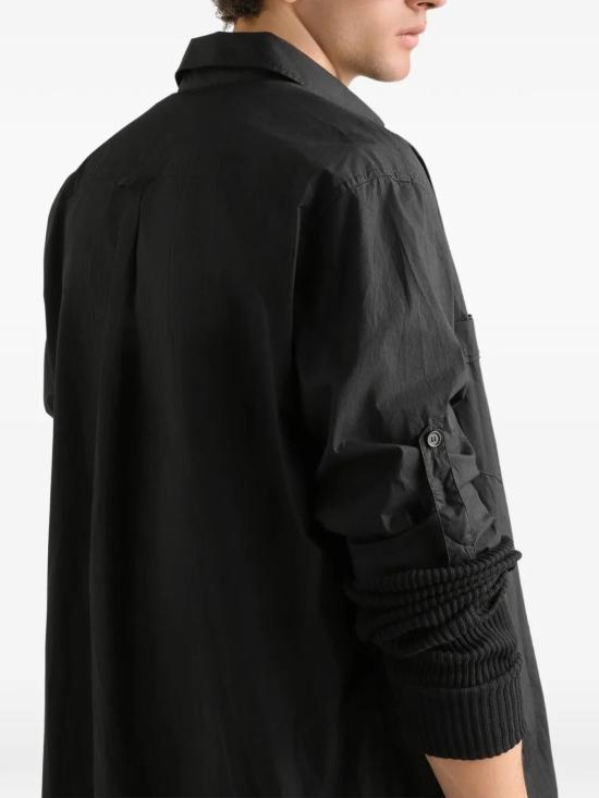 26FW 돌체앤가바나 긴팔 셔츠 G5OE1TFUFIP N0000 BLACK - DOLCE & GABBANA