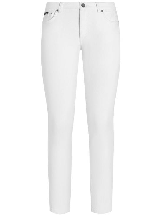 26FW 돌체앤가바나 5포켓 데님 트라우저 FTC68DG8OT5 S9001 WHITE