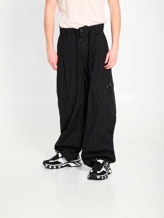 26FW 돌체앤가바나 스트레이트 팬츠 GP1C1TFUFN9 N0000 BLACK - DOLCE & GABBANA