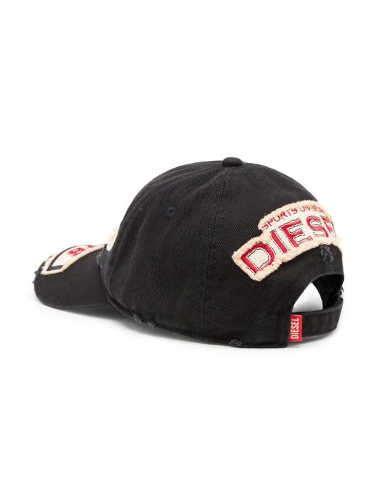 26FW 디젤 모자 A151030QKAA099 9XX BLACK - DIESEL