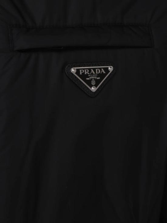 26FW 프라다 리나일론 패딩 자켓 SGN9551WQ9 F0002 BLACK - PRADA