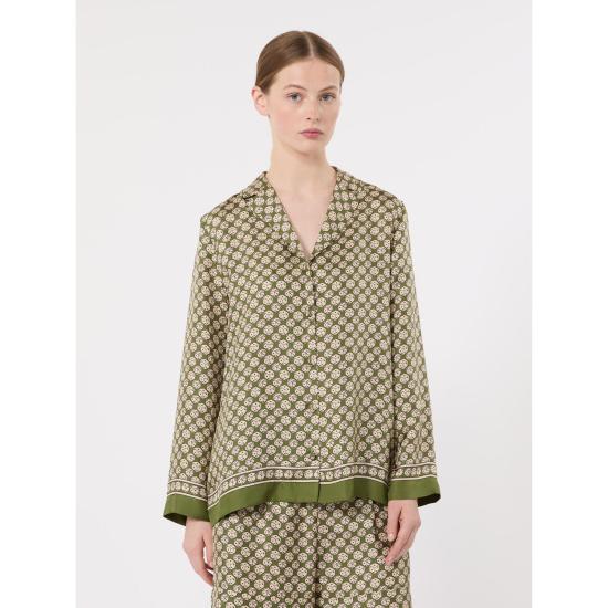 26FW 에스막스마라 셔츠 2629116052600010 KHAKI