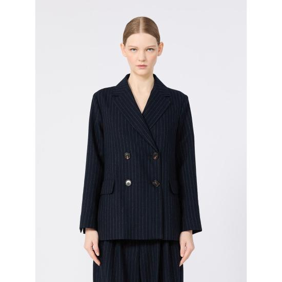 26FW 에스막스마라 자켓 2629046083600001 BLUE