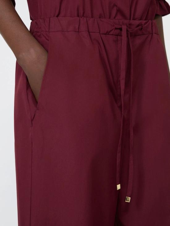 26FW 에스막스마라 스트레이트 팬츠 2629136051600066 BURGUNDY - 'S MAX MARA