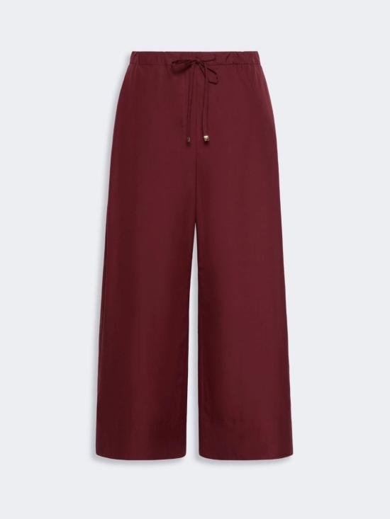 26FW 에스막스마라 스트레이트 팬츠 2629136051600066 BURGUNDY