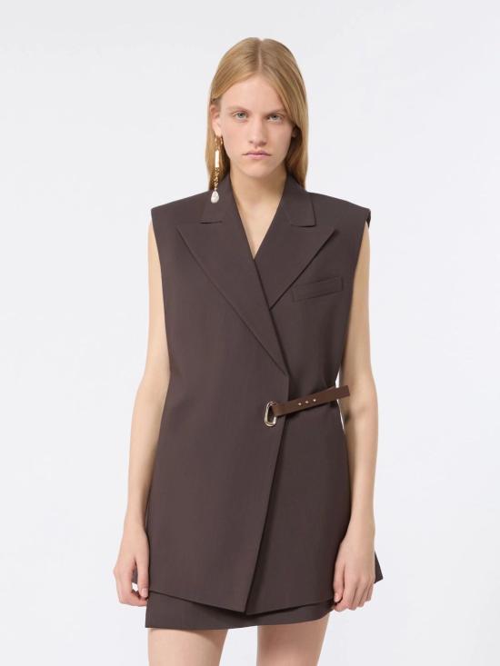 26FW 스포트막스 자켓 2622286011600002 CHOCOLATE - SPORTMAX