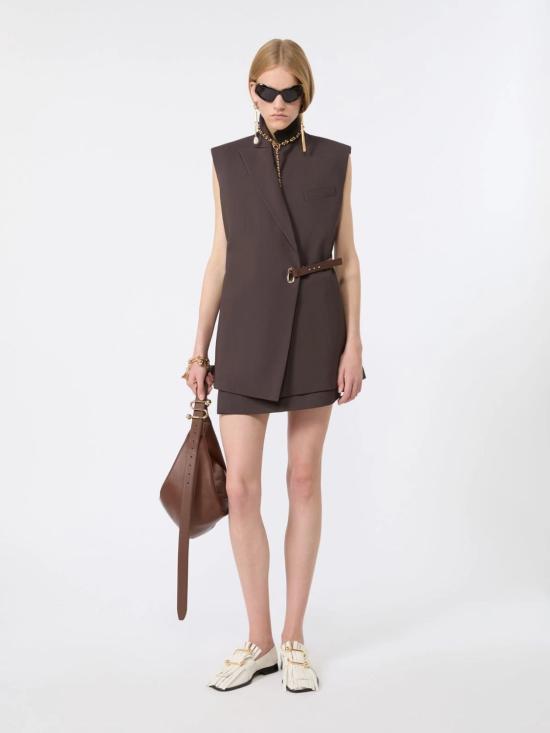 26FW 스포트막스 자켓 2622286011600002 CHOCOLATE - SPORTMAX