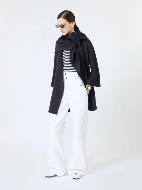 26FW 막스마라 스트레이트 팬츠 2621136091600001 WHITE - MAX MARA