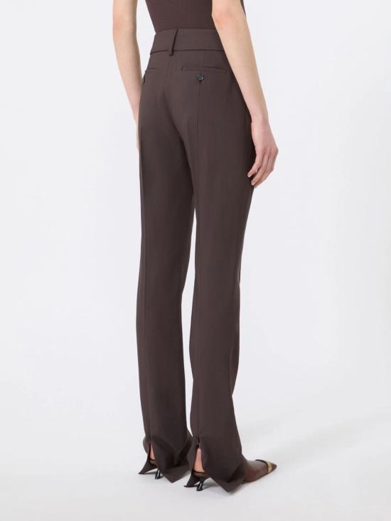 26FW 스포트막스 스트레이트 팬츠 2622136061600002 CHOCOLATE - SPORTMAX