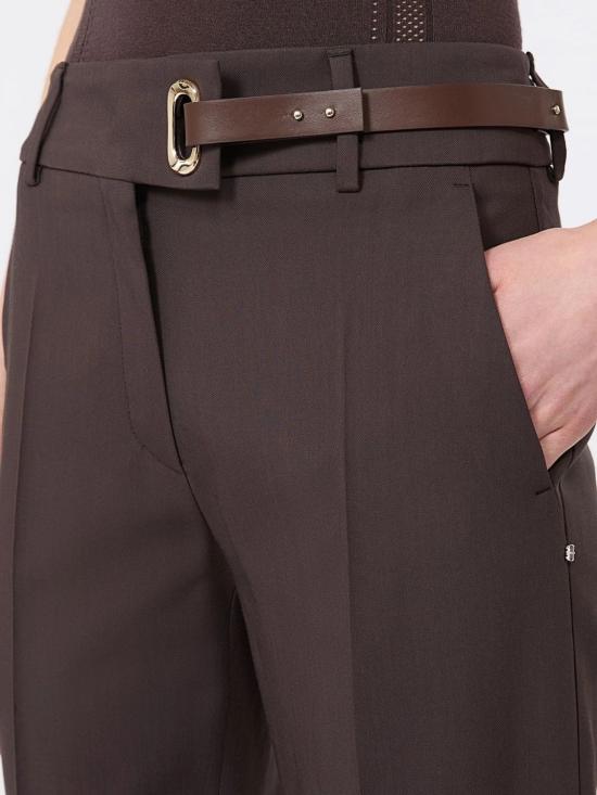 26FW 스포트막스 스트레이트 팬츠 2622136061600002 CHOCOLATE - SPORTMAX