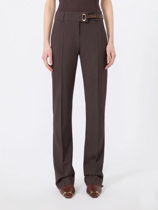 26FW 스포트막스 스트레이트 팬츠 2622136061600002 CHOCOLATE - SPORTMAX
