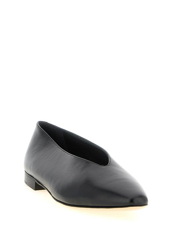 26FW 지미추 플랫 슈즈 MARGOTFLATGUVBLACK - JIMMY CHOO