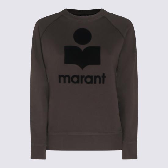 26FW 이자벨마랑에뚜왈 밀리니 맨투맨 25PSW0160FA A1M07E02FK FADED BLACK - ISABEL MARANT ETOILE