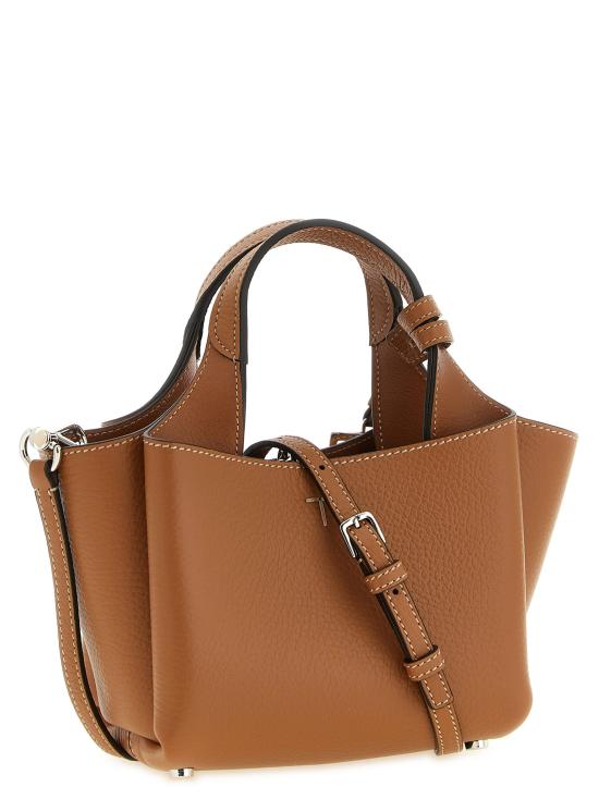 26FW 토즈 마이크로 토트백 XBWAPAFL000QRIS410 Brown - TODS