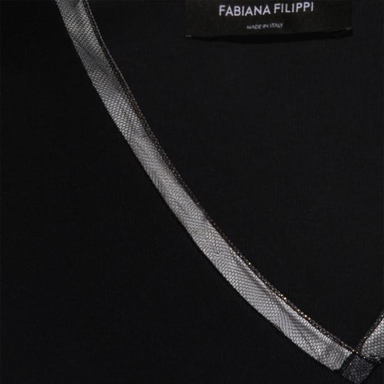 26FW 파비아나 필리피 긴팔 티셔츠 JED216F604 L9075146 BLU NOTTE - FABIANA FILIPPI