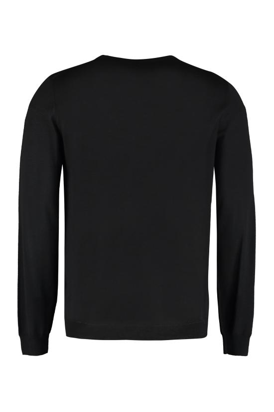  디 알파벳 스웨터 TCGRU3135CASHSILK NERO black - THE ALPHABET