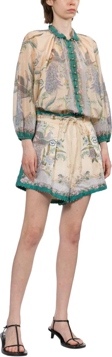 26FW 짐머만 블라우스 4538TSS262CSCFL BEIGE - ZIMMERMANN
