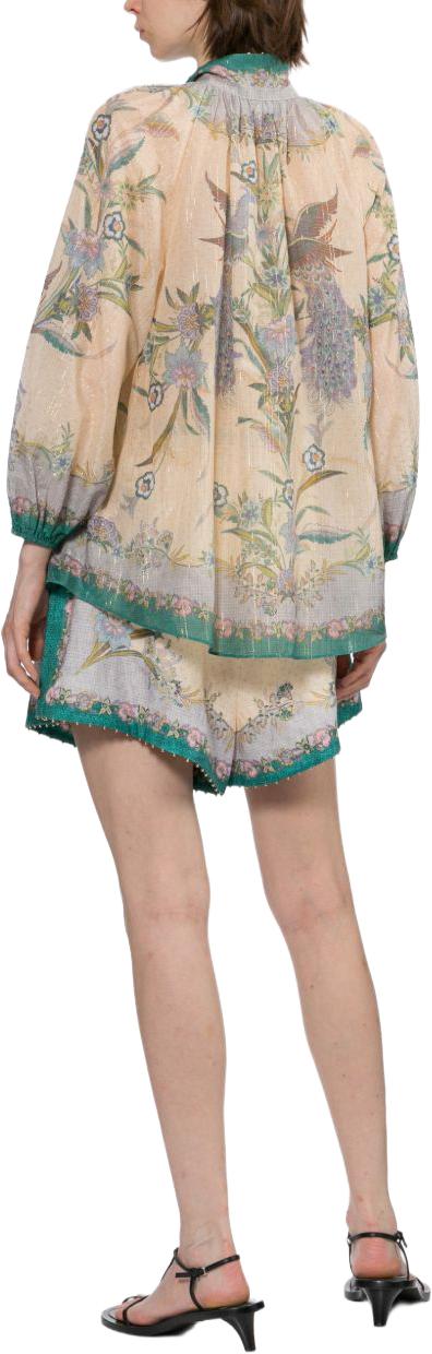26FW 짐머만 블라우스 4538TSS262CSCFL BEIGE - ZIMMERMANN