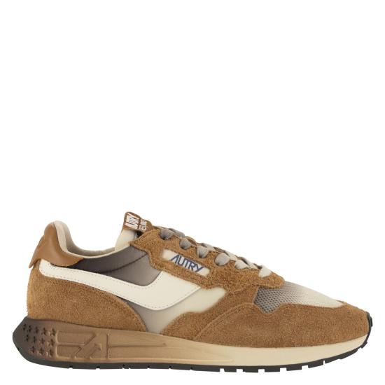 26FW 오트리 릴윈드 로우 나일론 스웨이드 스니커즈 WWLM LIGHT BROWN