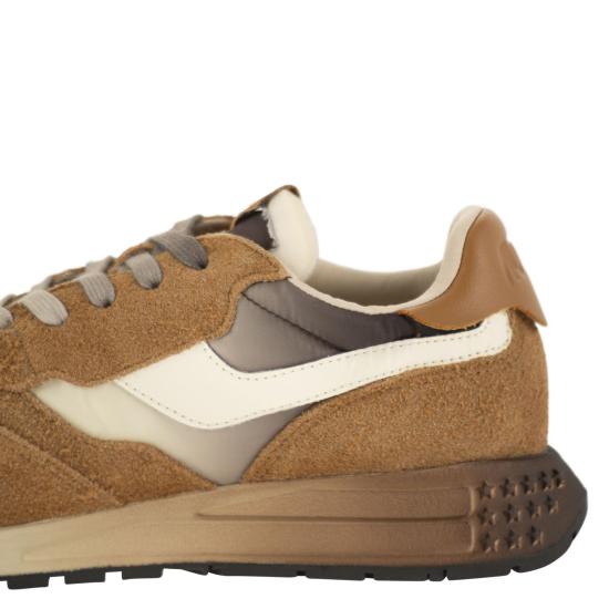 26FW 오트리 릴윈드 로우 나일론 스웨이드 스니커즈 WWLM LIGHT BROWN - AUTRY