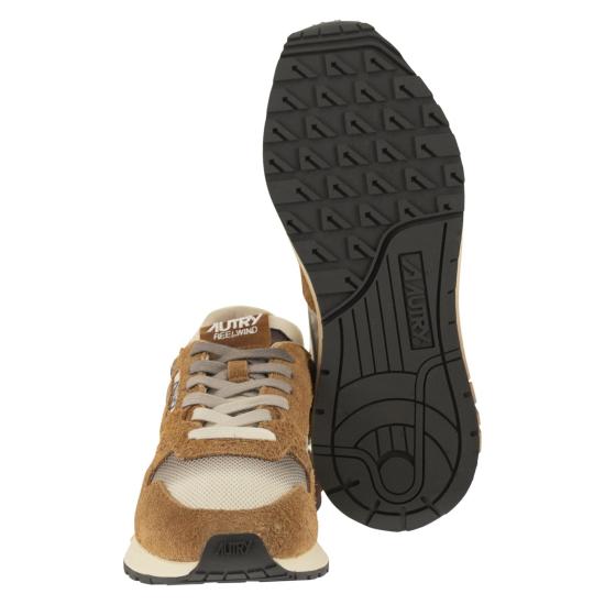 26FW 오트리 릴윈드 로우 나일론 스웨이드 스니커즈 WWLM LIGHT BROWN - AUTRY