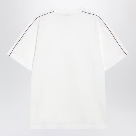 26FW 버버리 반팔 티셔츠 8127590163419 White - BURBERRY