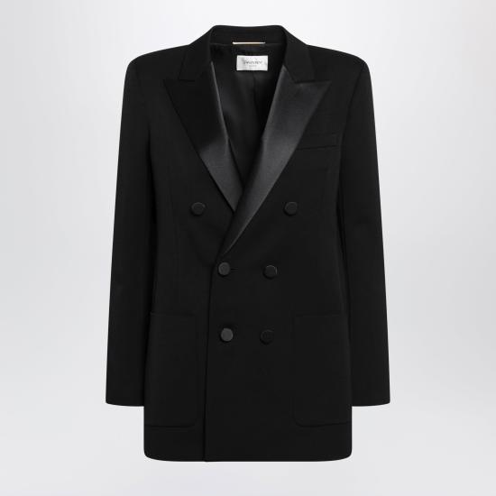 26FW 생로랑 수트 자켓 665488Y7E63 Black