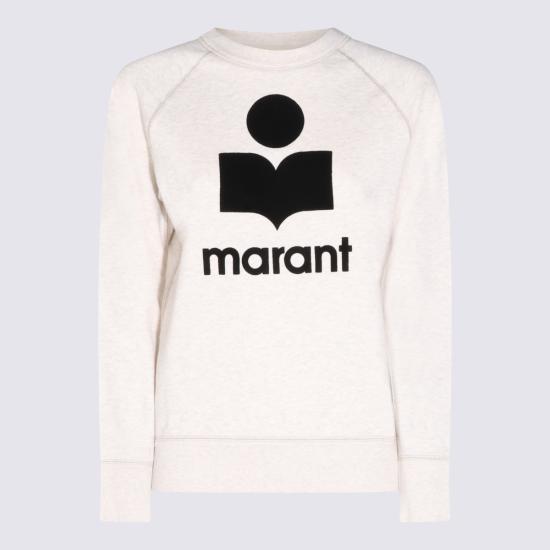 26FW 이자벨마랑에뚜왈 밀리니 맨투맨 25PSW0160FA A1M07E23EC ECRU - ISABEL MARANT ETOILE