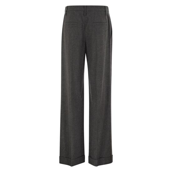 26FW 브루넬로 쿠치넬리 수트 팬츠 MB162P8492 ANTHRACITE - BRUNELLO CUCINELLI