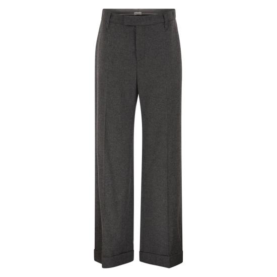 26FW 브루넬로 쿠치넬리 수트 팬츠 MB162P8492 ANTHRACITE