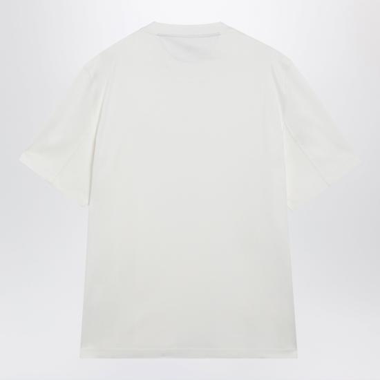 26FW 브루넬로 쿠치넬리 코튼 저지 크루넥 티셔츠 M0B138440CO White - BRUNELLO CUCINELLI