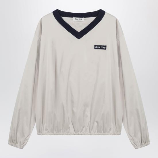 26FW 미우미우 긴팔 티셔츠 MT2247OOO1904 Beige