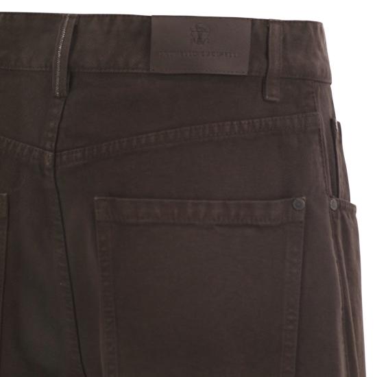 26FW 브루넬로 쿠치넬리 스트레이트 팬츠 M0H81P4075 DARK BROWN - BRUNELLO CUCINELLI