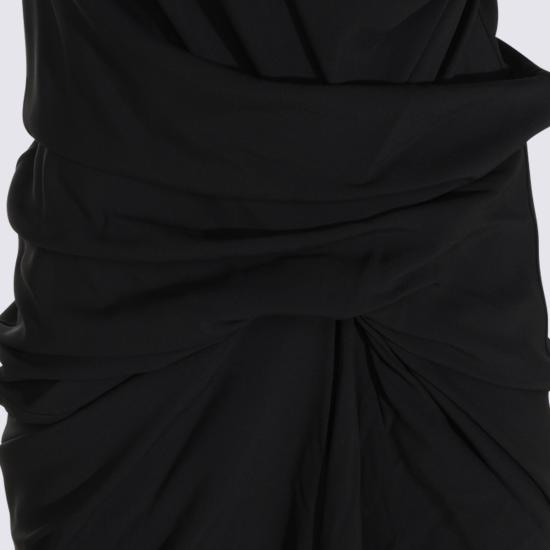 26FW 릭 오웬스 롱 원피스 RP02F5561 HY09 BLACK - RICK OWENS