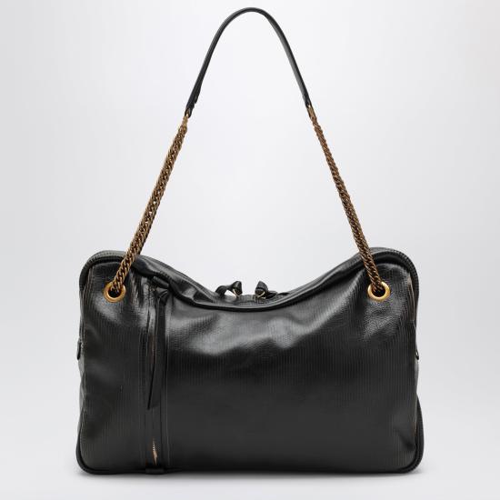 26FW 비비안웨스트우드 자카드 오르브 미디엄 크로스백 4601000JWL00EN Black - VIVIENNE WESTWOOD