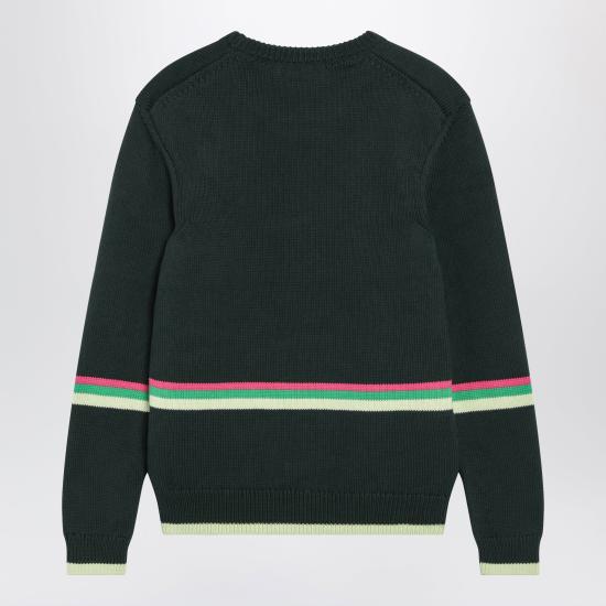 26FW JW앤더슨 긴팔 티셔츠 KW1622YN0515 Green - JW ANDERSON