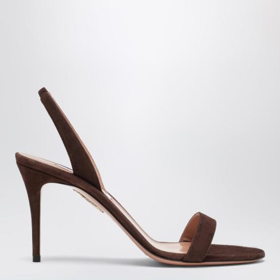 26FW 아쿠아주라 샌들 SNUMIDS0SUE Brown