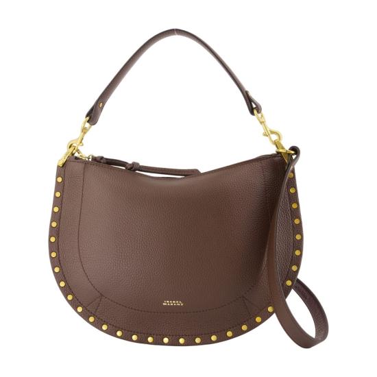 26FW 이자벨마랑 오스칸 호보 지퍼백 BF0066FA C3C22M 50CF brown