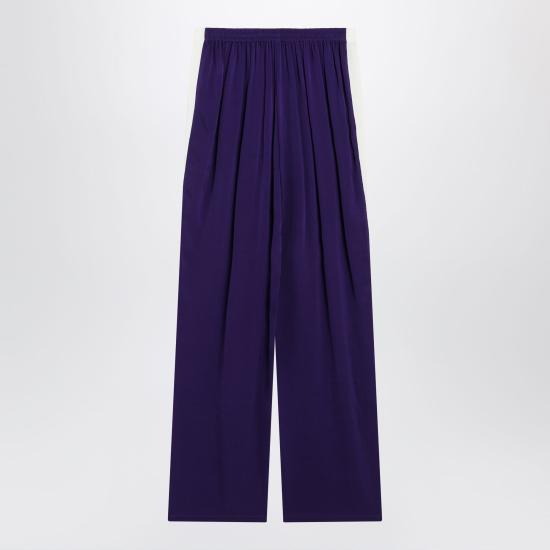 26FW 알라이아 스트레이트 팬츠 AA9P1398W201DVI Purple - ALAIA