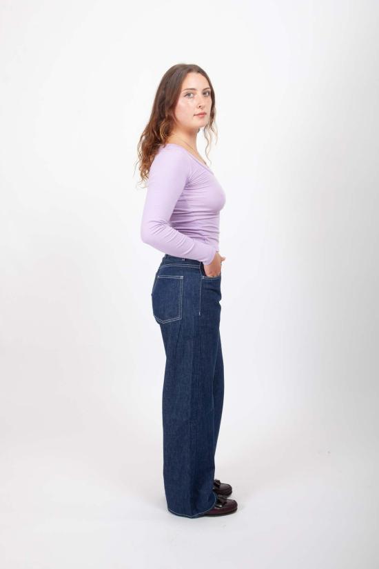  그래블 앤 골드 블라우스 그래블 & 골드 벨 셔츠 버베나 - GRAVEL & GOLD