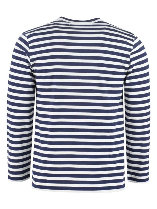 26FW 꼼데가르송 탑 P1T010 NAVY WHITE - COMME DES GARCONS