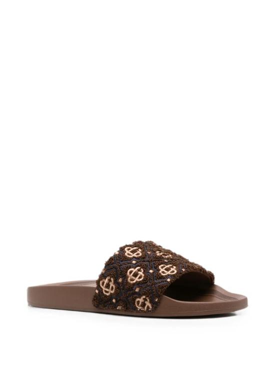 26FW 카사블랑카 뮬/슬리퍼 A PF26 FW 113 01 M BROWN - CASABLANCA
