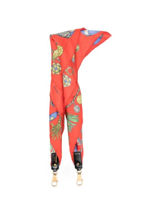 26FW 베르사체 키링 1025947 1A18623 5R86J VINTAGE RED LIGHT BLUE GOLD GOLD